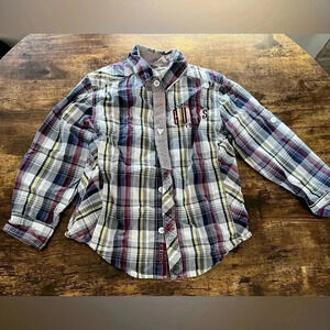 GUESS | little boys long sleeve shirt. Size: S (4)